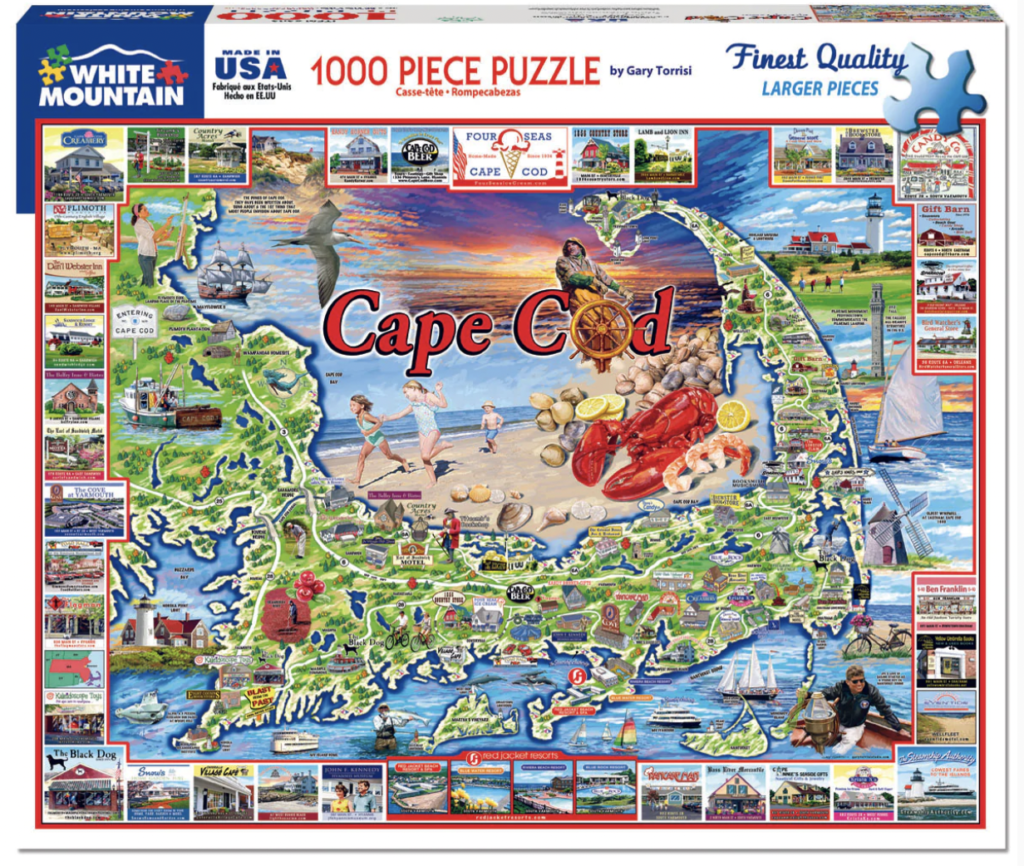 White Mountain Cape Cod Jigsaw Puzzle