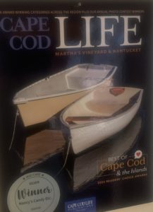 Cape Cod Life Magazine cover 2023 Silver Winner